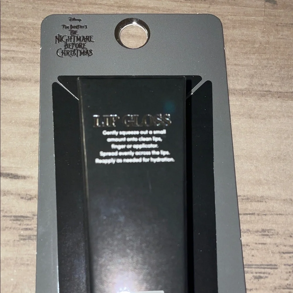 Disney Nightmare Before Christmas Jack Skellington Pink Lip Gloss – NWT